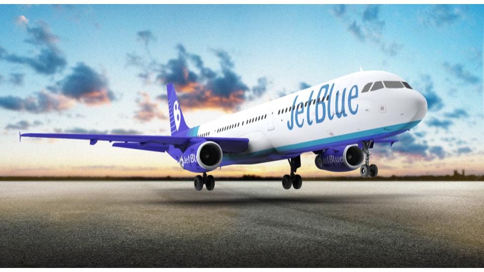 Jet blue branding