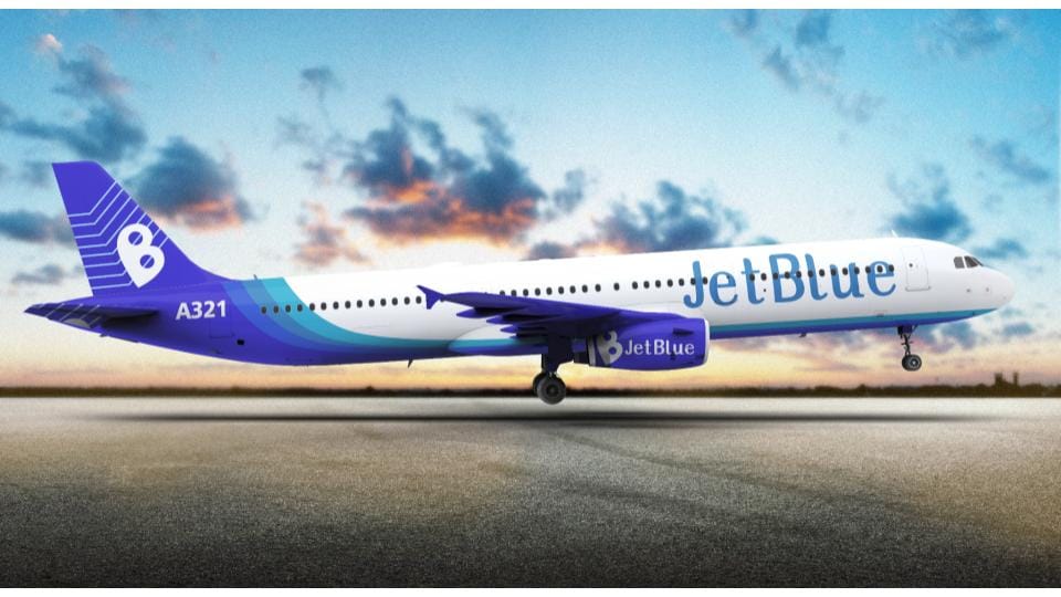 Jet blue branding