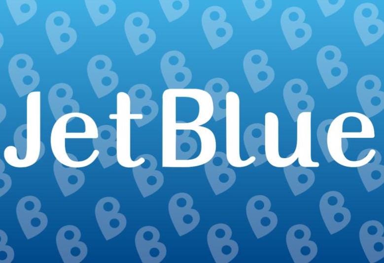 Jet blue branding